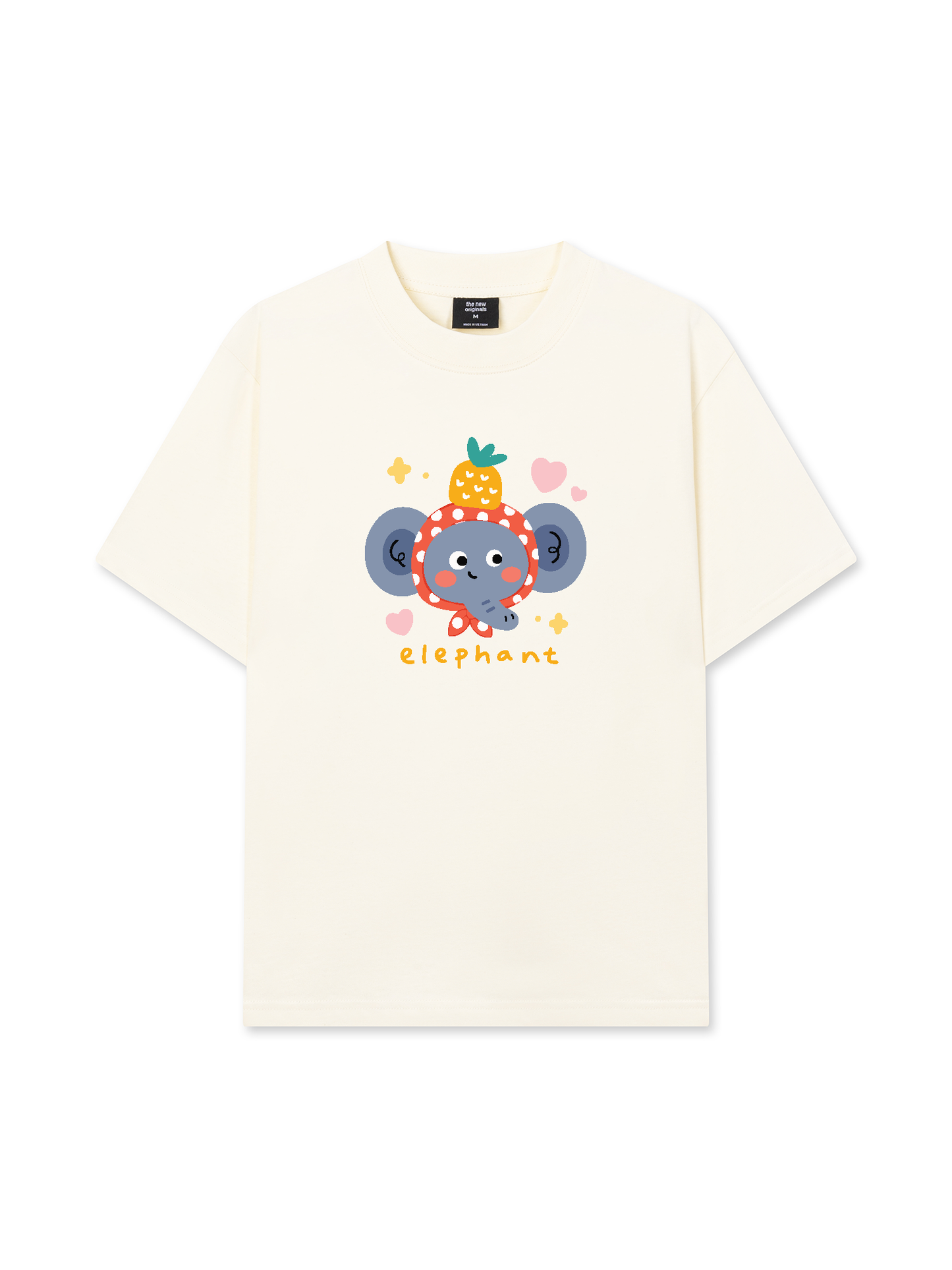 Áo Thun Relaxed Fit Pineapple Cutie Elephant