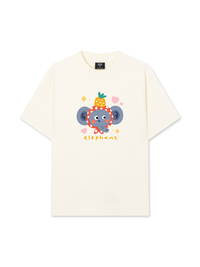 Áo Thun Relaxed Fit Pineapple Cutie Elephant