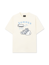 Áo Thun Relaxed Fit Animal Moods Lazy Cat