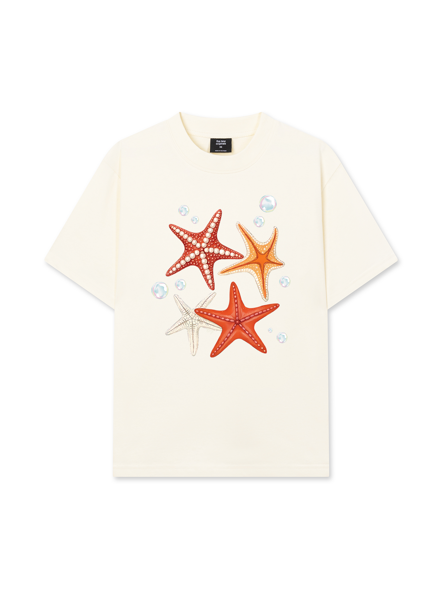 Áo Thun Relaxed Fit Ocean Orange StarFish