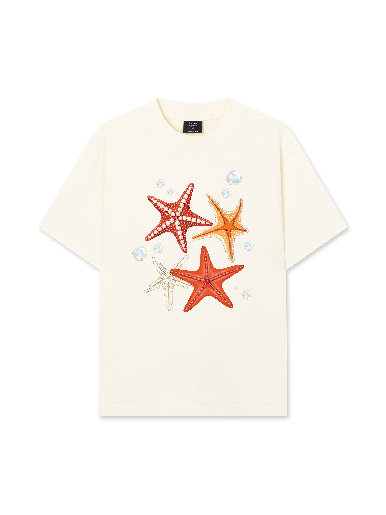 Áo Thun Relaxed Fit Ocean Orange StarFish