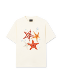 Áo Thun Relaxed Fit Ocean Orange StarFish