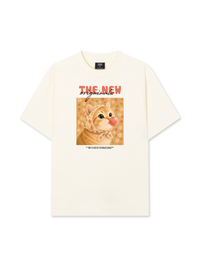 Áo Thun Relaxed Fit Honey Bubble Meow