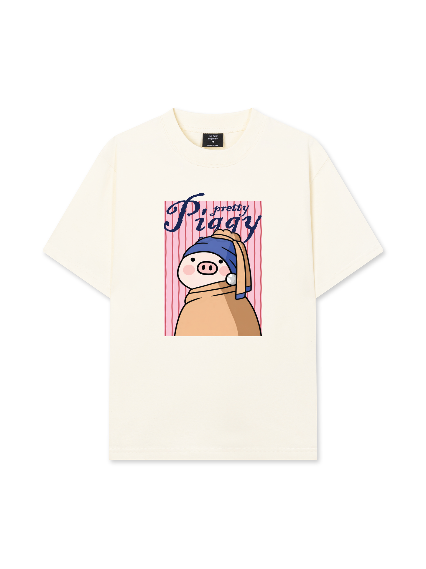 Áo Thun Relaxed Fit Pretty Piggy