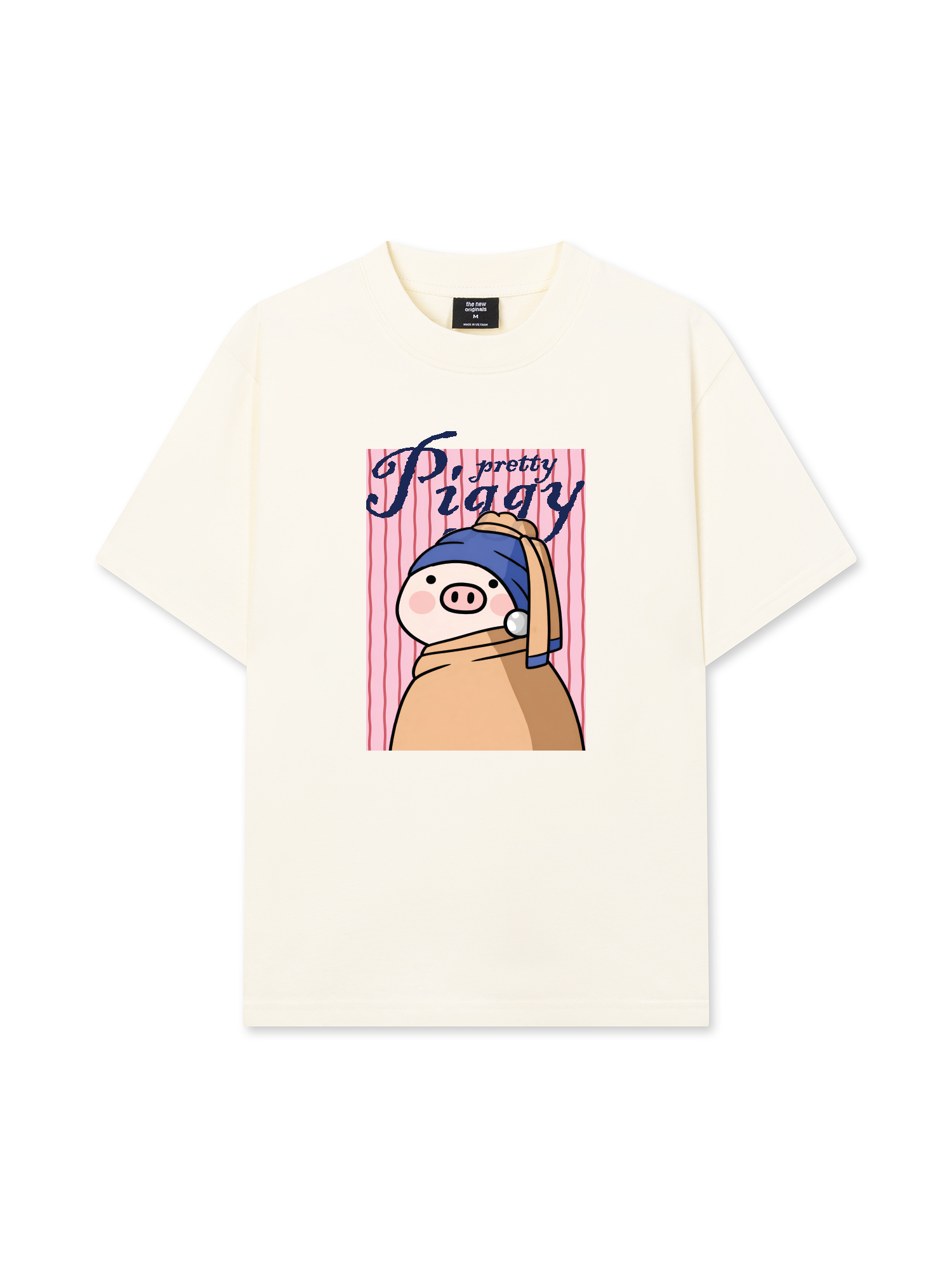 Áo Thun Relaxed Fit Pretty Piggy