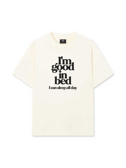 Áo Thun Relaxed Fit Life Vibe Good In Bed