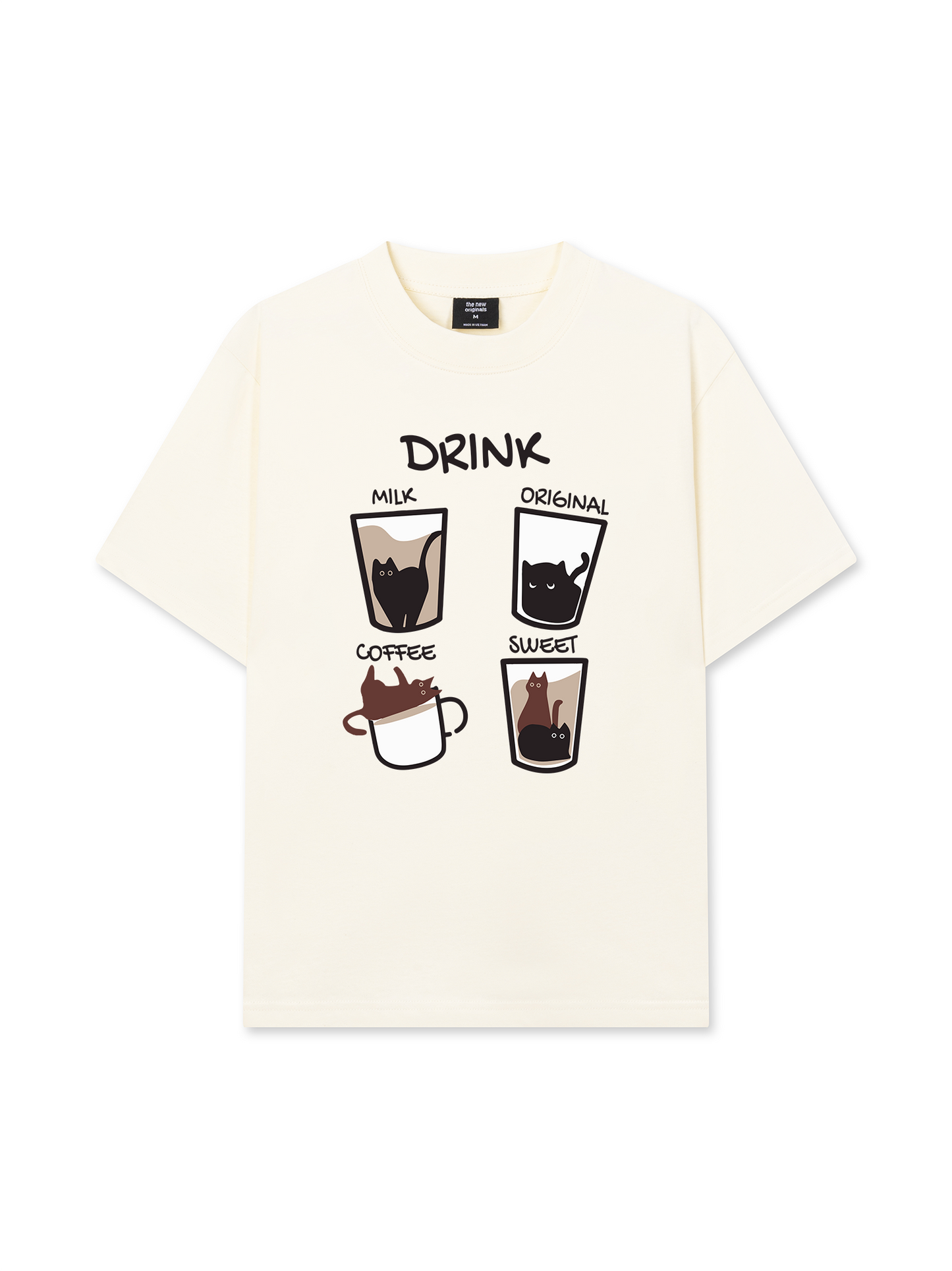 Áo Thun Relaxed Fit Original Milk
