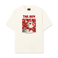 Áo Thun Relaxed Fit Red Daisy Daydream Meow