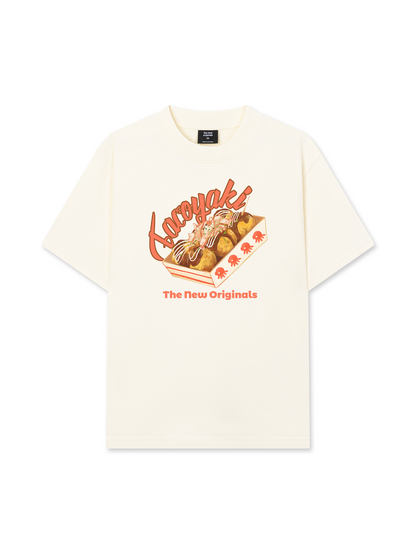 Áo Thun Relaxed Fit Foody Yummy Takoyaki