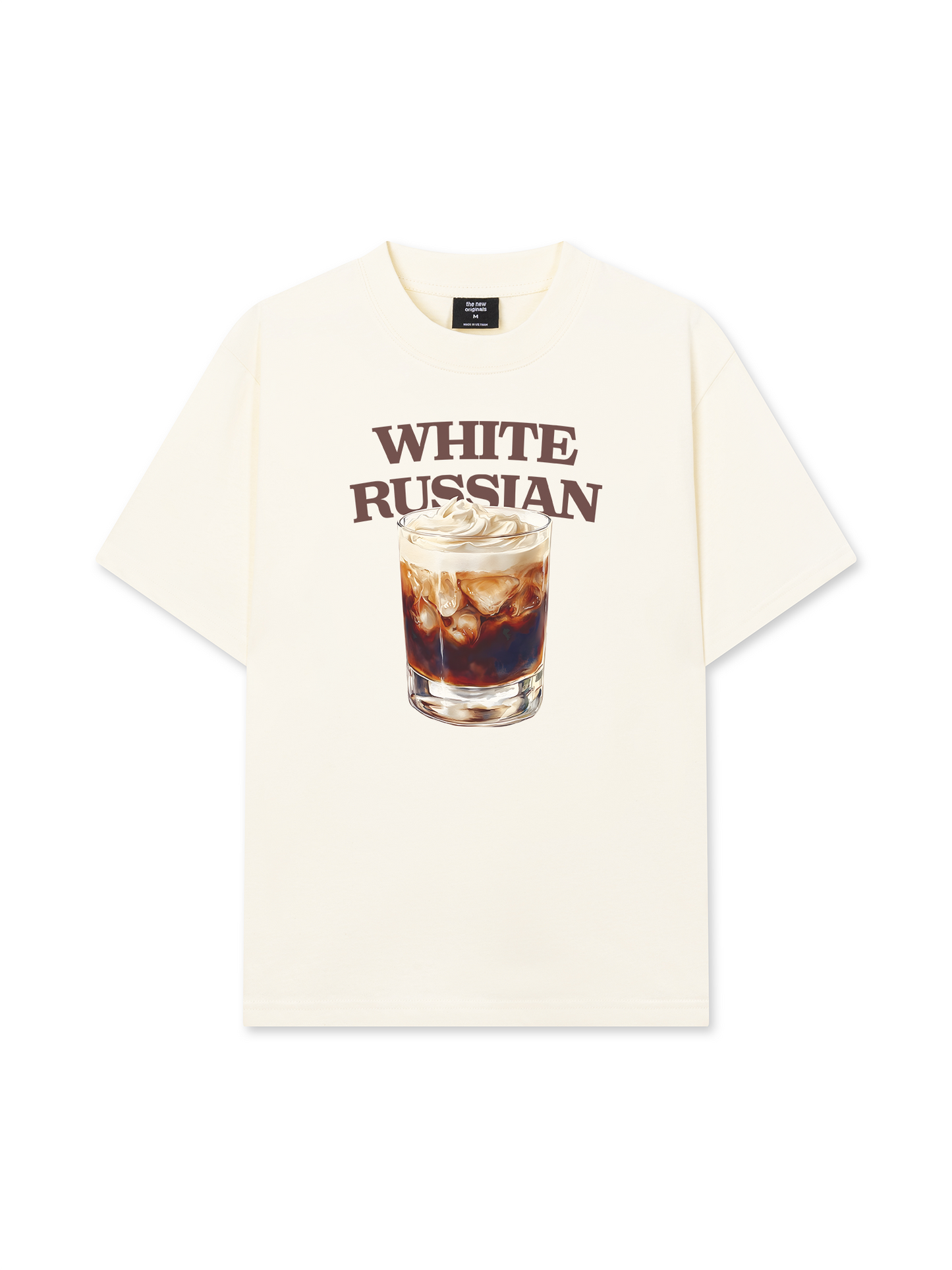 Áo Thun Relaxed Fit Fresh White Russian
