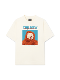 Áo Thun Relaxed Fit Sleepy Bloom Meow