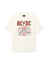 Áo Thun Relaxed Fit Music Rock AC DC I Wanna Rock & Roll