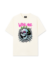 Áo Thun Relaxed Fit Blink 182 Skull