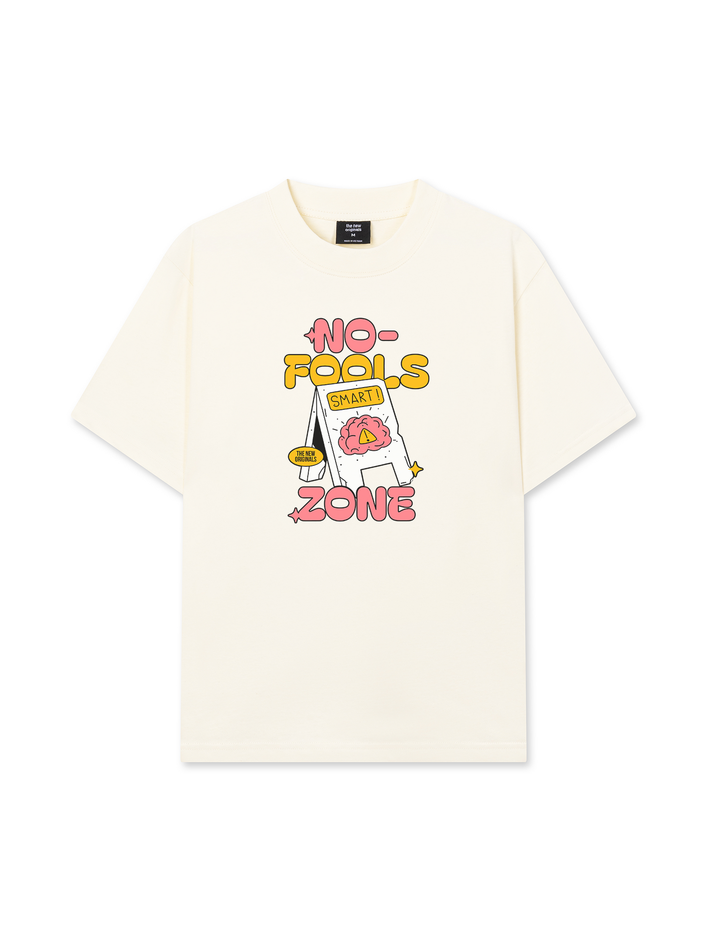 Áo Thun Relaxed Fit Be Bold No Fools Zone