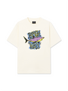 Áo Thun Relaxed Fit Ocean Beach Vibes Shark