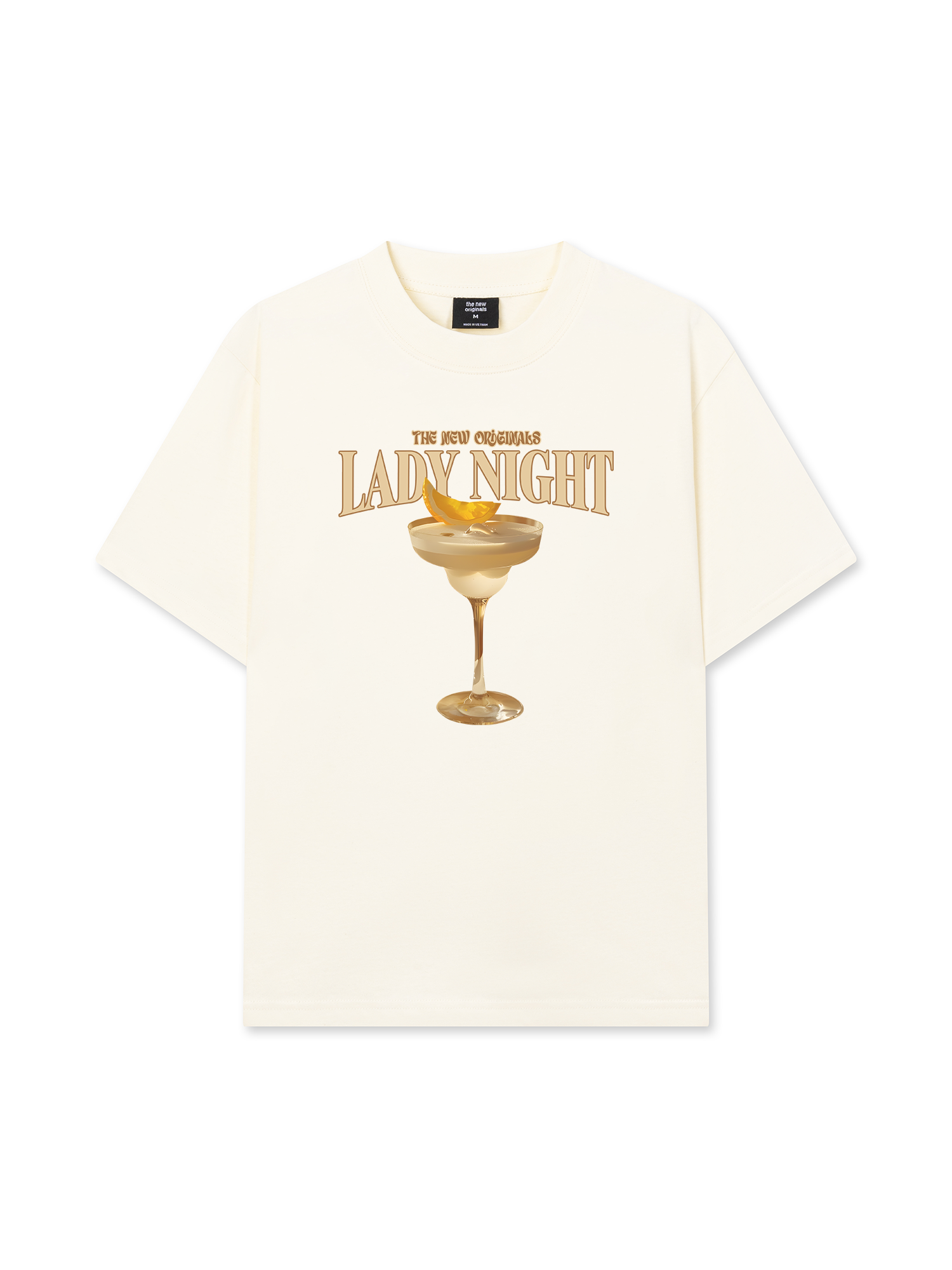 Áo Thun Relaxed Fit Fresh Lady Night
