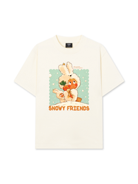 Áo Thun Relaxed Fit Snowy Friends