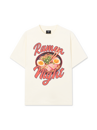 Áo Thun Relaxed Fit Foody Ramen Night