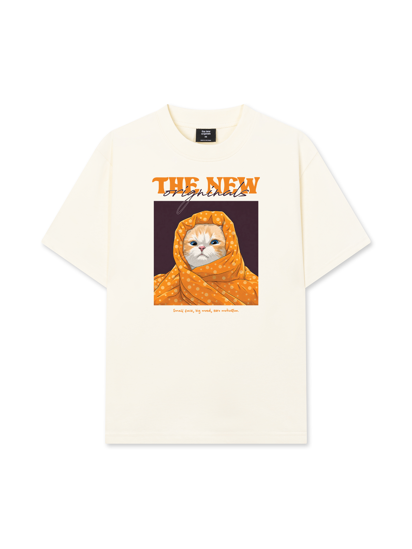 Áo Thun Relaxed Fit Amber Silence Meow