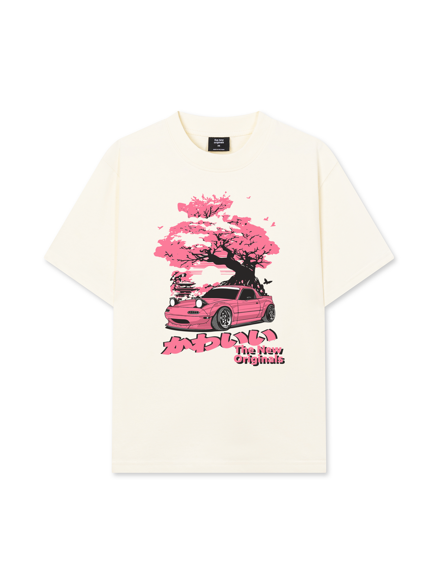 Áo Thun Relaxed Fit Car Cherry Tree