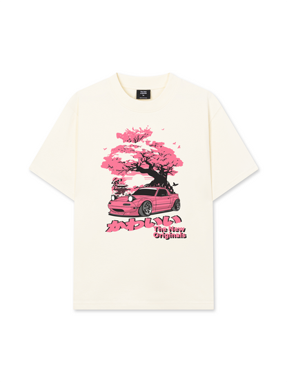 Áo Thun Relaxed Fit Car Cherry Tree