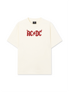 Áo Thun Relaxed Fit Music Rock AC DC Hell Logo Basic