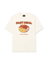 Áo Thun Relaxed Fit Foody Fast Meal
