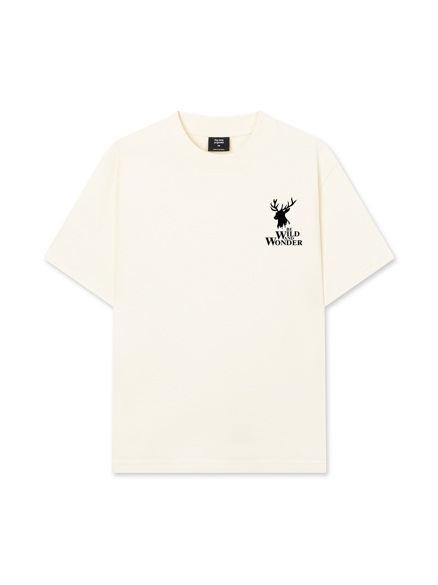 Áo Thun Relaxed Fit Deer Be Wild And Wonder