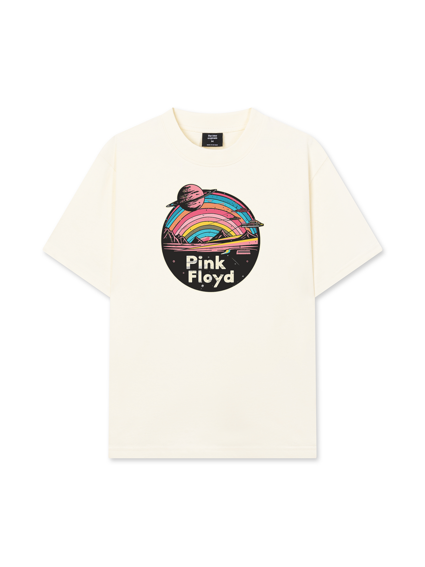 Áo Thun Relaxed Fit Pink Floyd Dark Side Of The Moon Album
