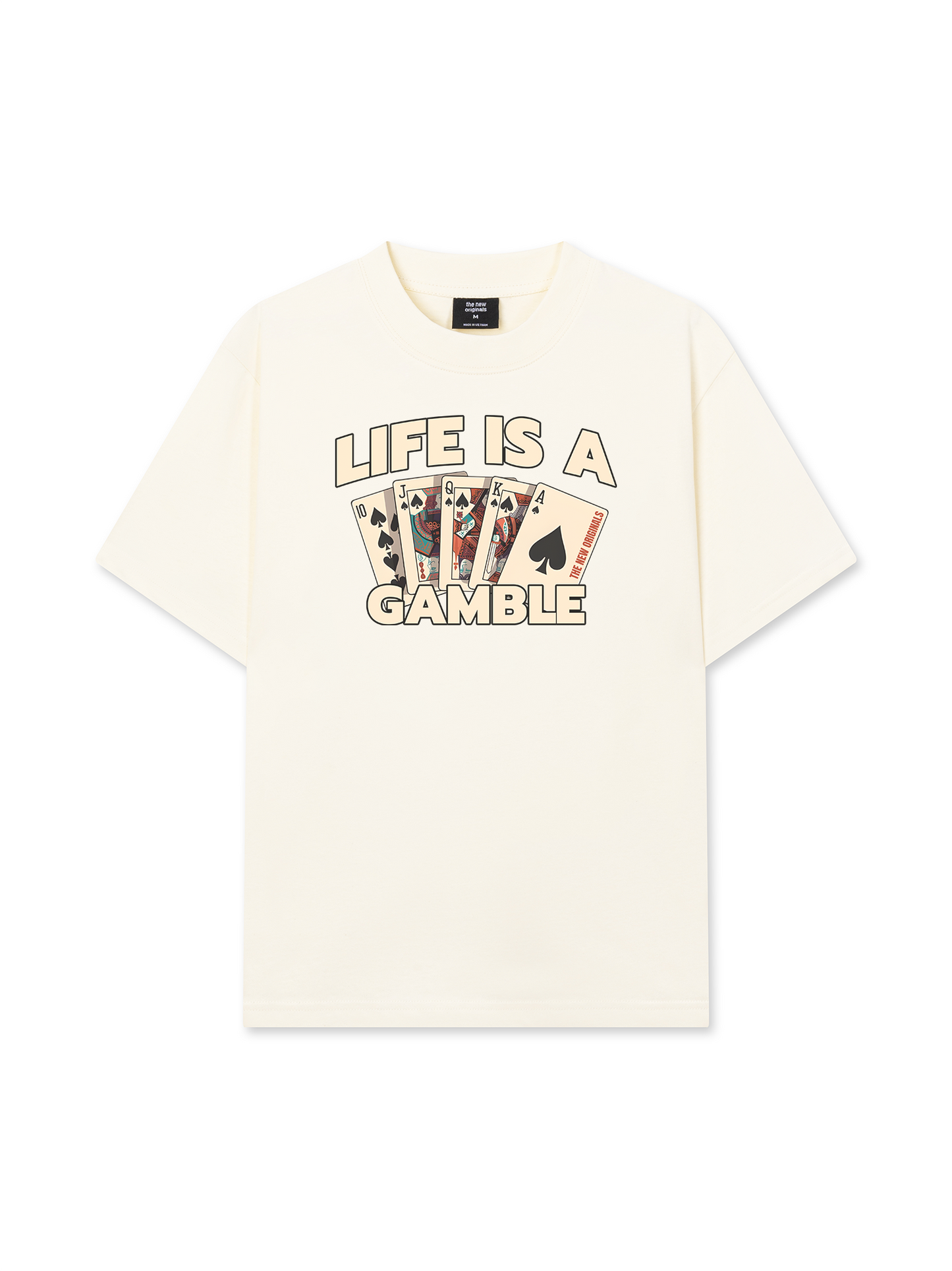 Áo Thun Relaxed Fit Lucky Life Is A Gamble