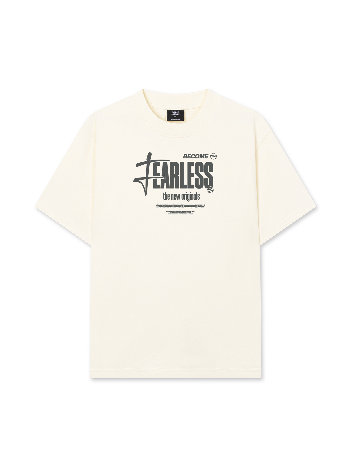 Áo Thun Relaxed Fit Be Bold Become Fearless
