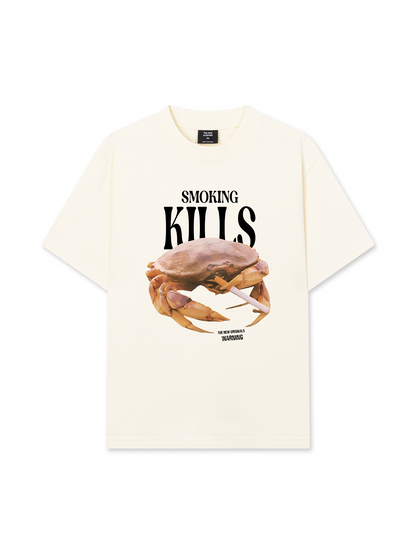 Áo Thun Relaxed Fit Ocean Smoking Kills