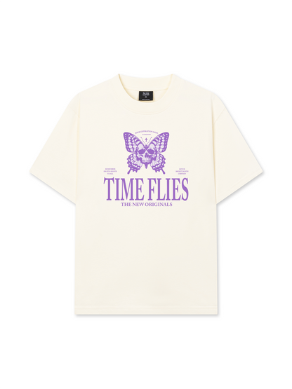 Áo Thun Relaxed Fit Tropical Time Flies