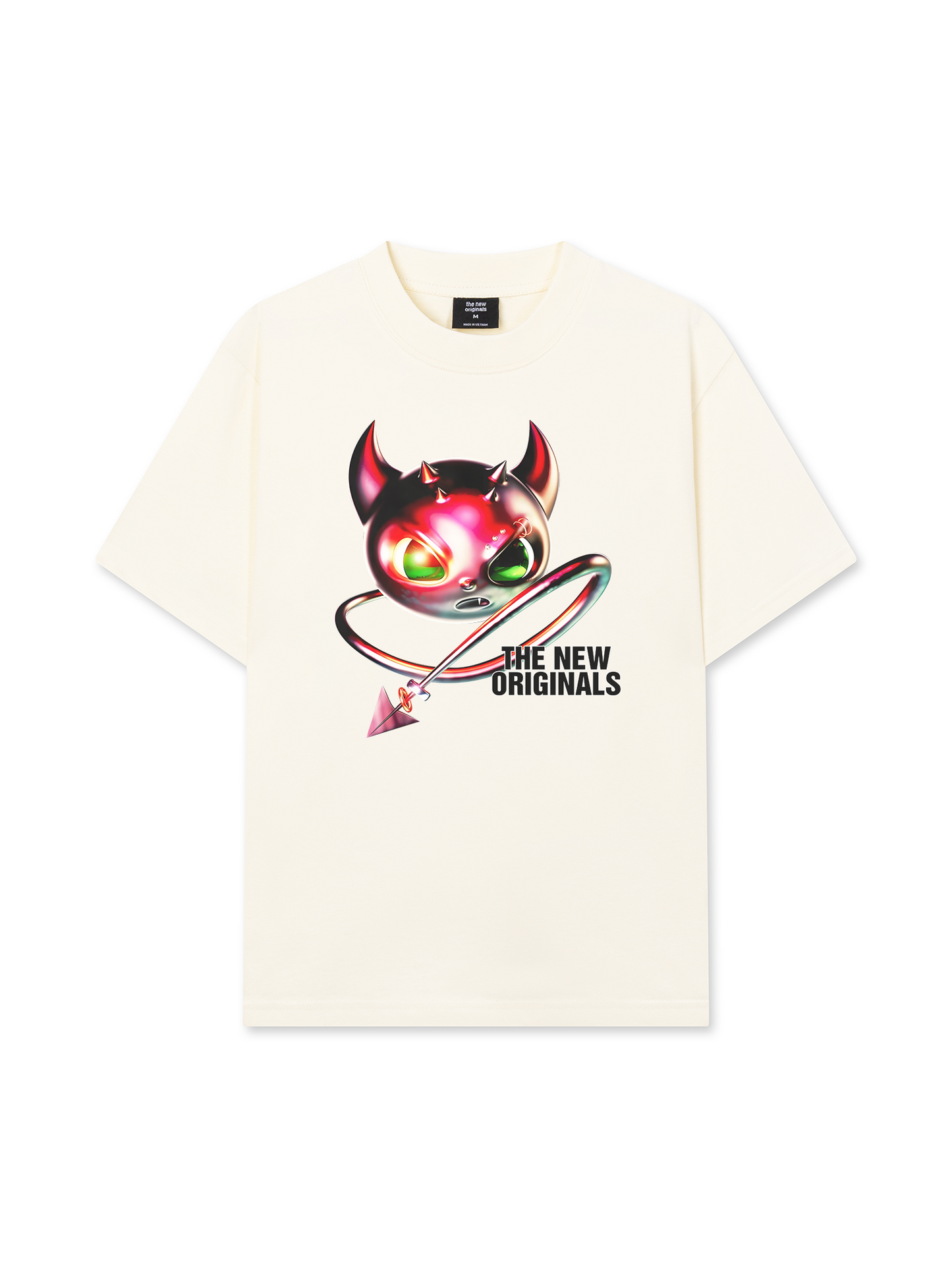 Áo Thun Relaxed Fit Iconic Chrome Devil