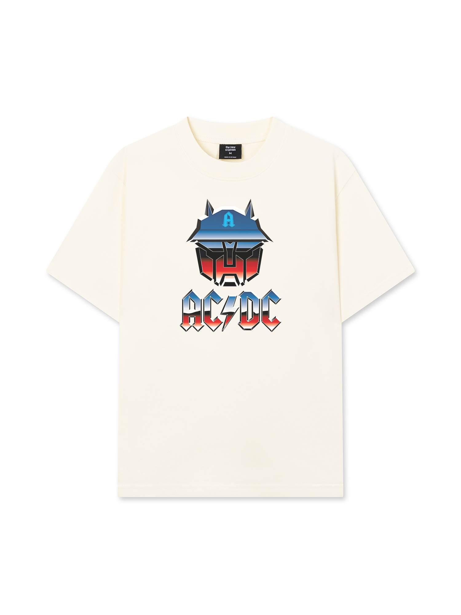 Áo Thun Relaxed Fit Music Rock AC DC Autobots