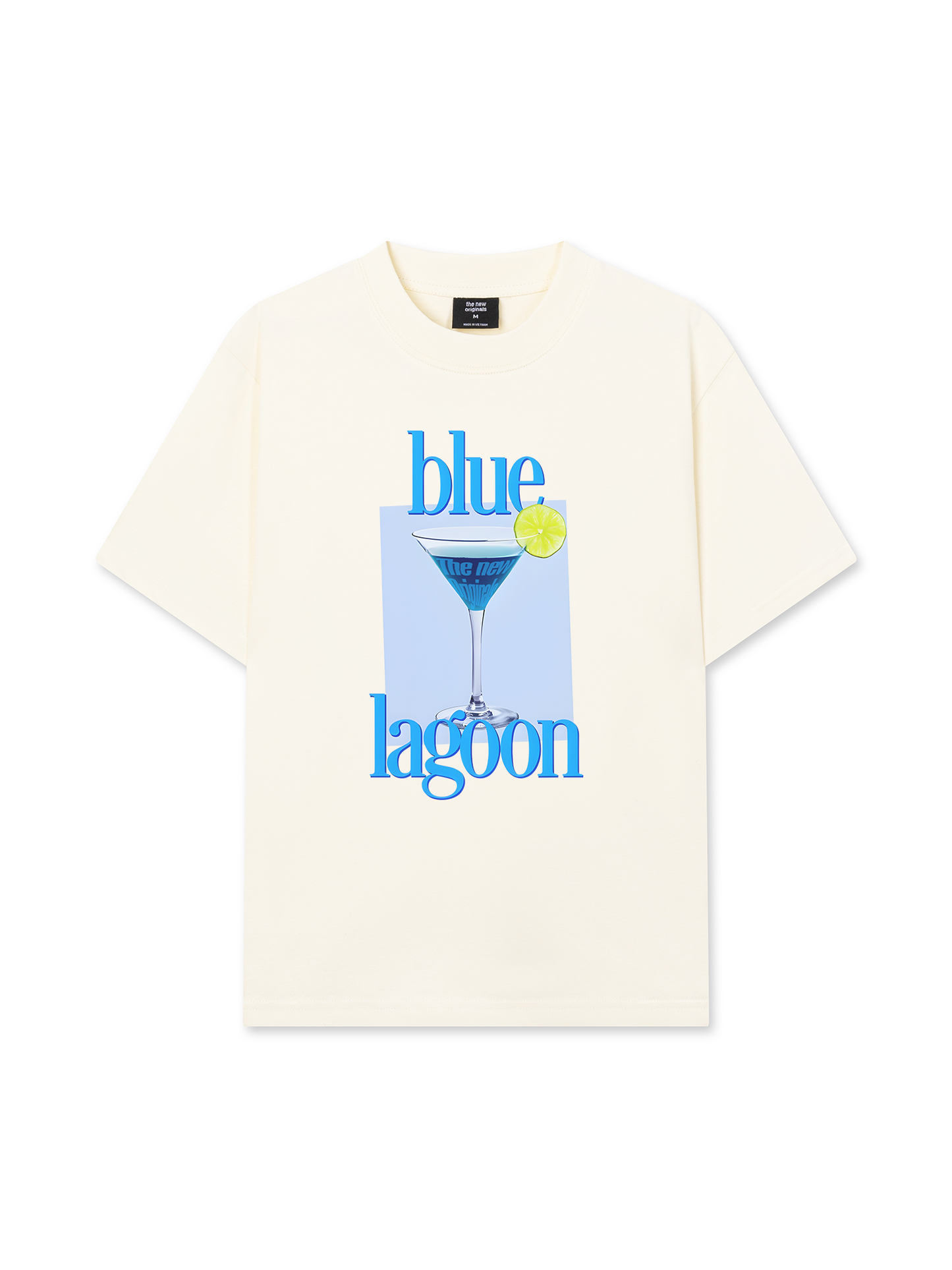 Áo Thun Relaxed Fit Fresh Blue Lagoon