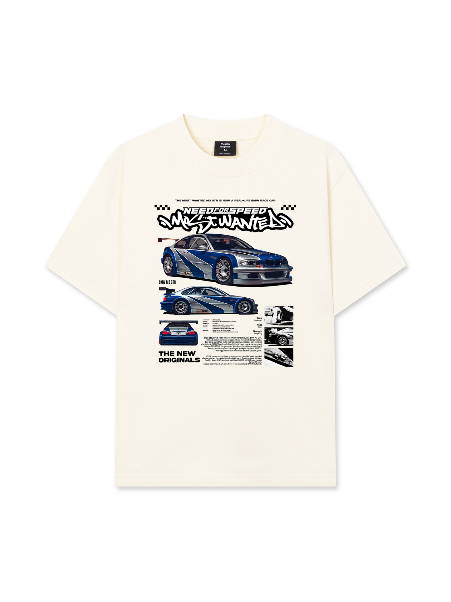 Áo Thun Relaxed Fit Car Need For Speed Most Wanted