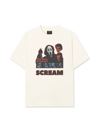 Áo Thun Relaxed Fit Movie The Scream Mask