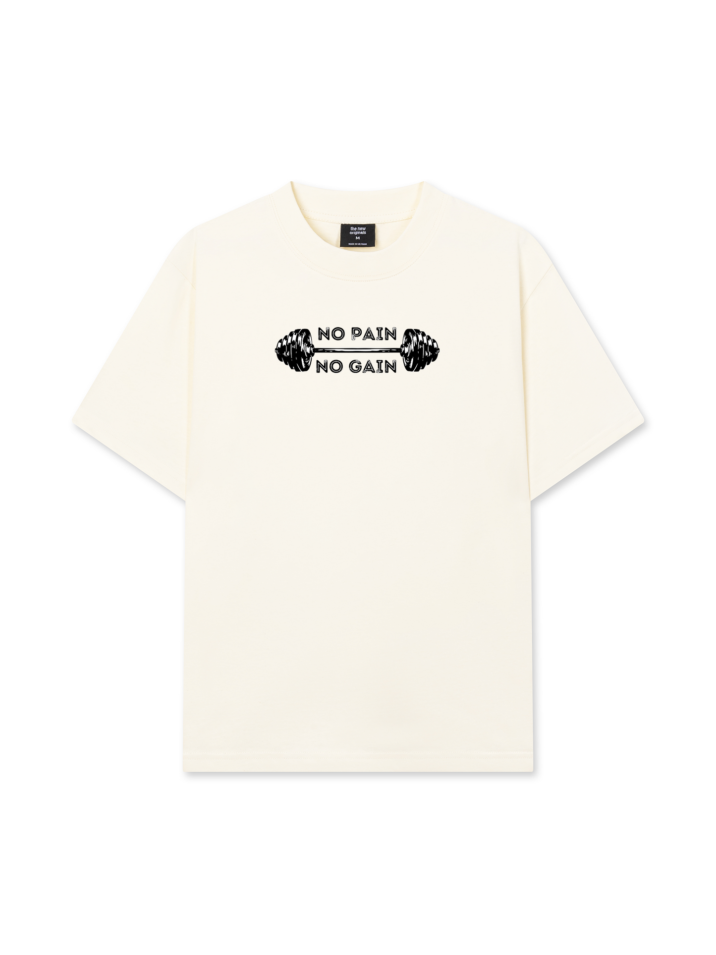 Áo Thun Relaxed Fit No Pain No Gain