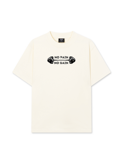 Áo Thun Relaxed Fit No Pain No Gain