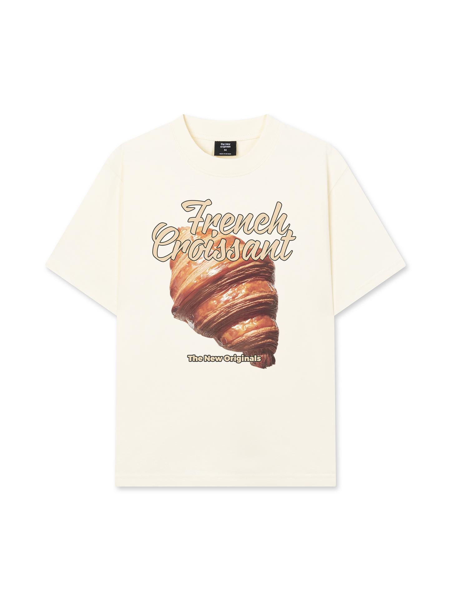 Áo Thun Relaxed Fit Foody French Croissant