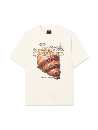 Áo Thun Relaxed Fit Foody French Croissant