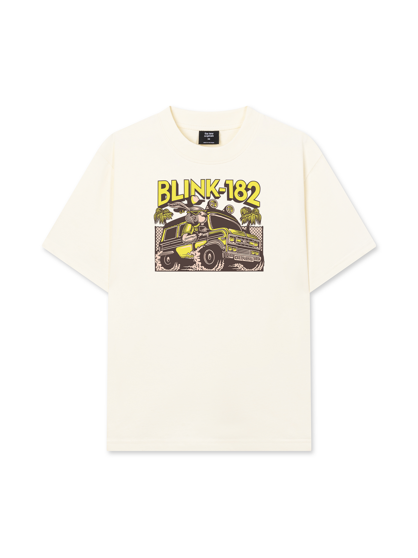 Áo Thun Relaxed Fit Blink 182 Cool Rabbit