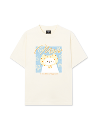 Áo Thun Relaxed Fit A Tiny Bloom Of Happiness Meow