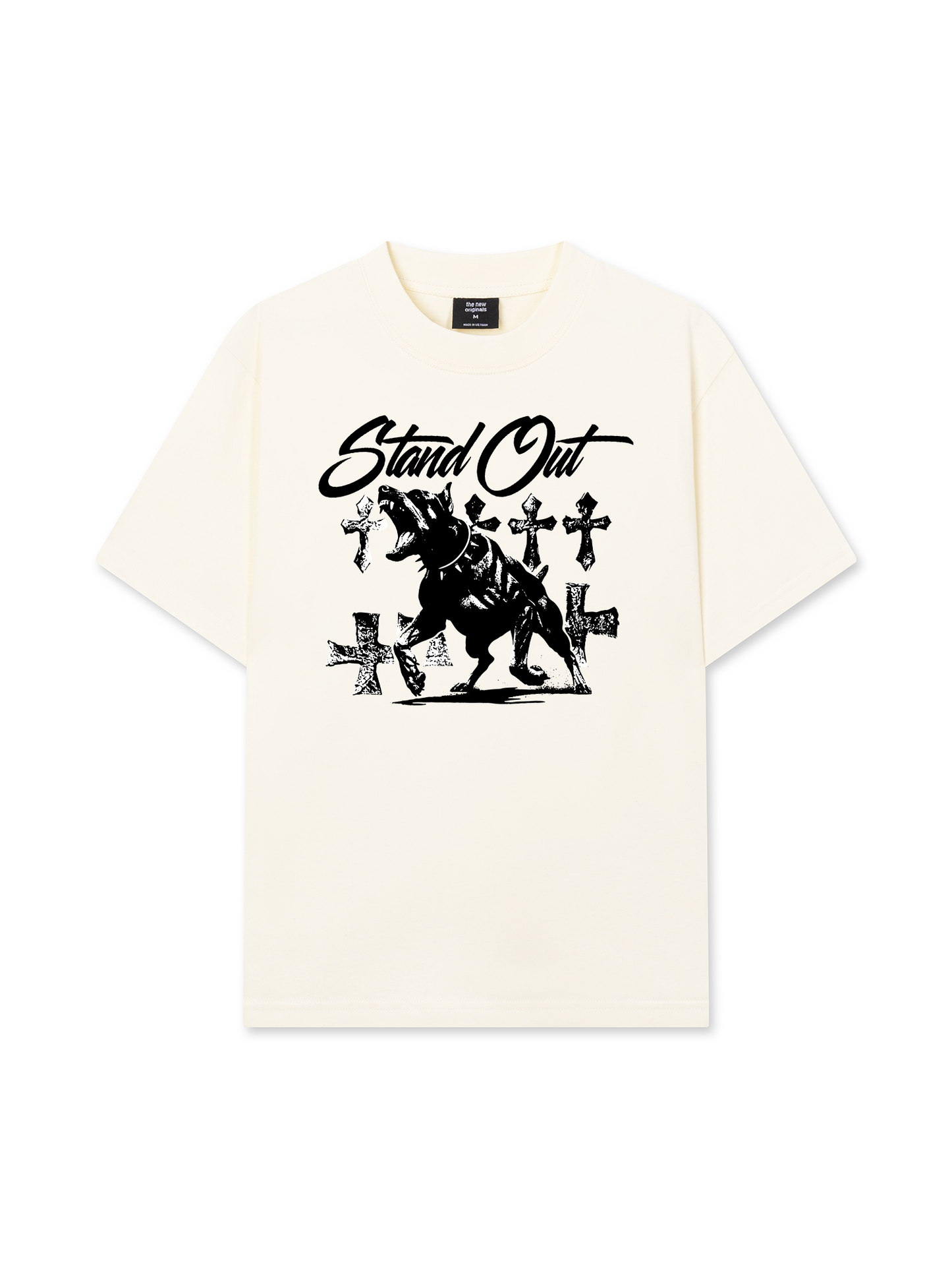 Áo Thun Relaxed Fit Animal Mood Stand Out