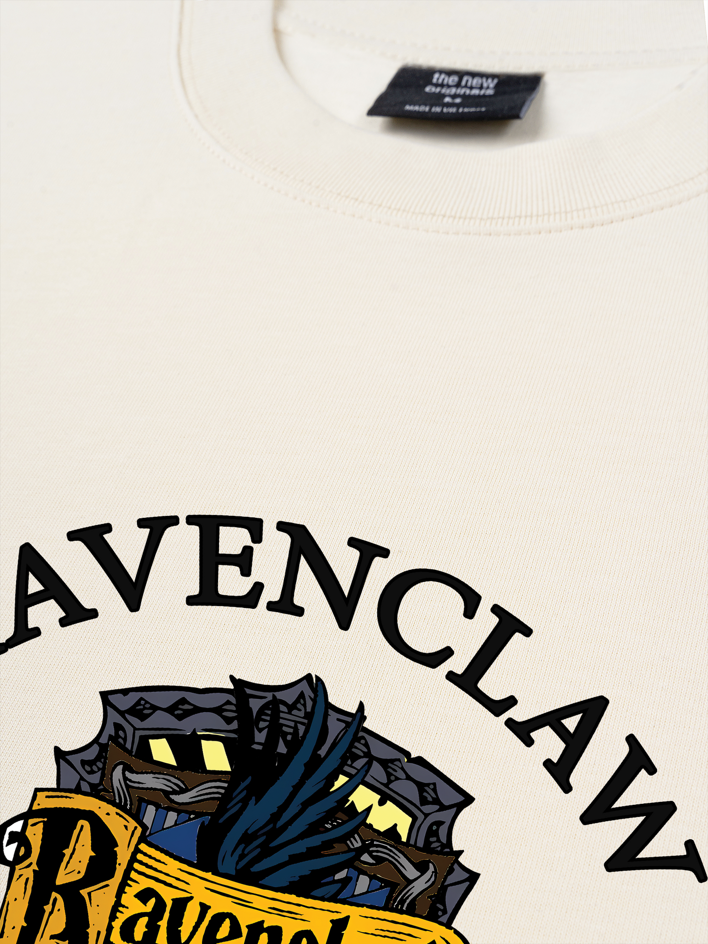 Áo Thun Relaxed Fit Harry Potter Ravenclaw Vintage