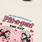 Áo Thun Relaxed Fit Cute Girl Funny Cat Couple