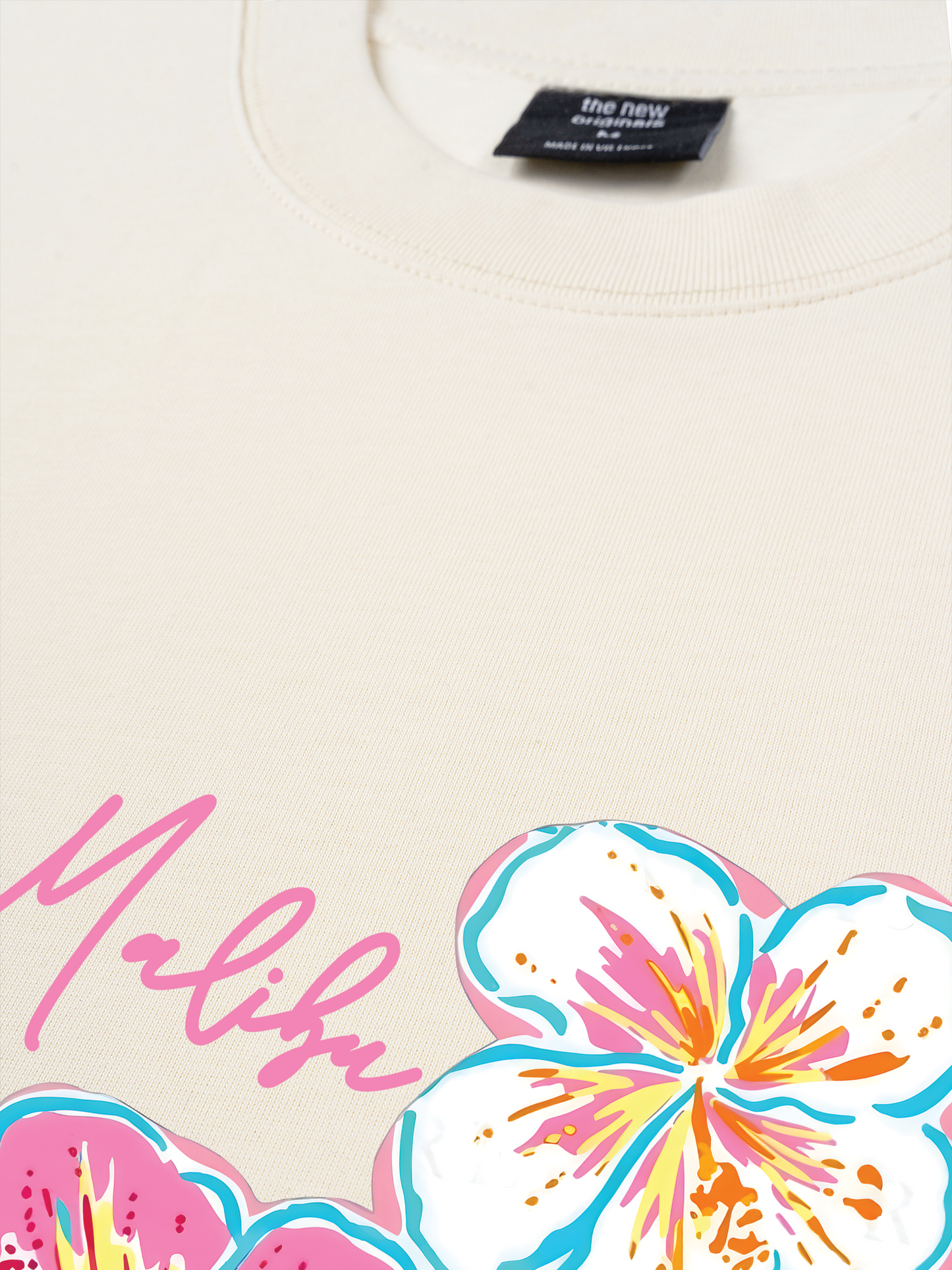 Áo Thun Relaxed Fit Summer Vibes Malibu Floral