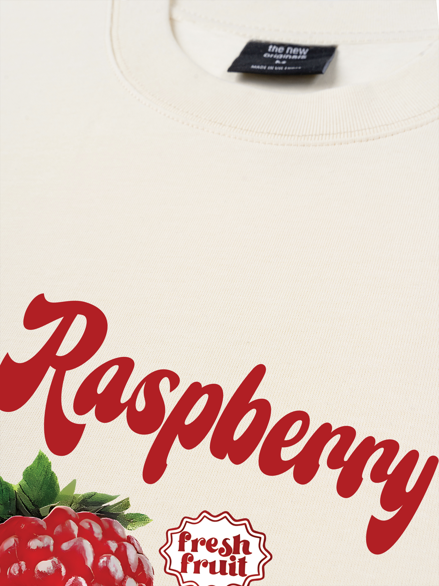 Áo Thun Relaxed Fit Summer Vibes Raspberry