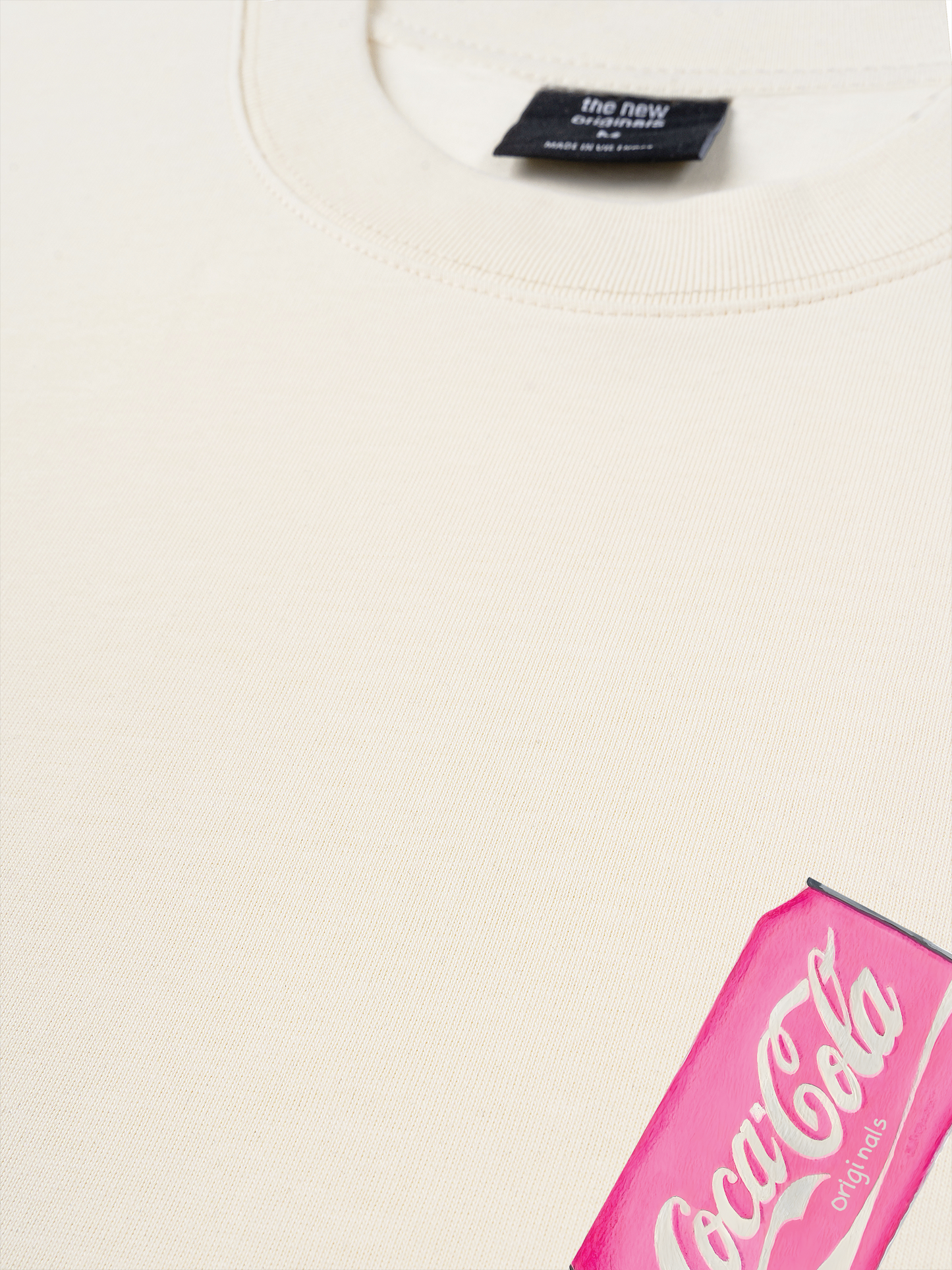 Áo Thun Relaxed Fit Summer Vibes Pink Coca Cola